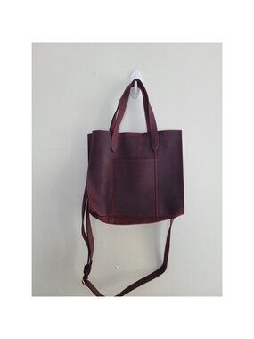 Portland Leather Goods Merlot Classic Lola Crossbody Handbag Small